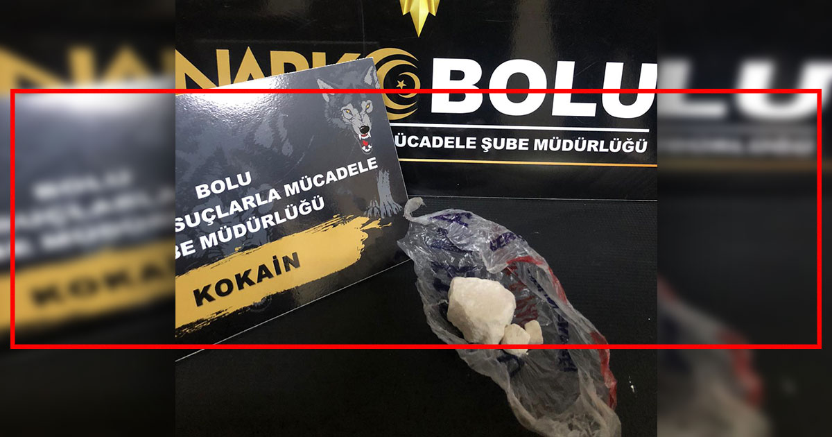 boluda kokain ele gecirildi