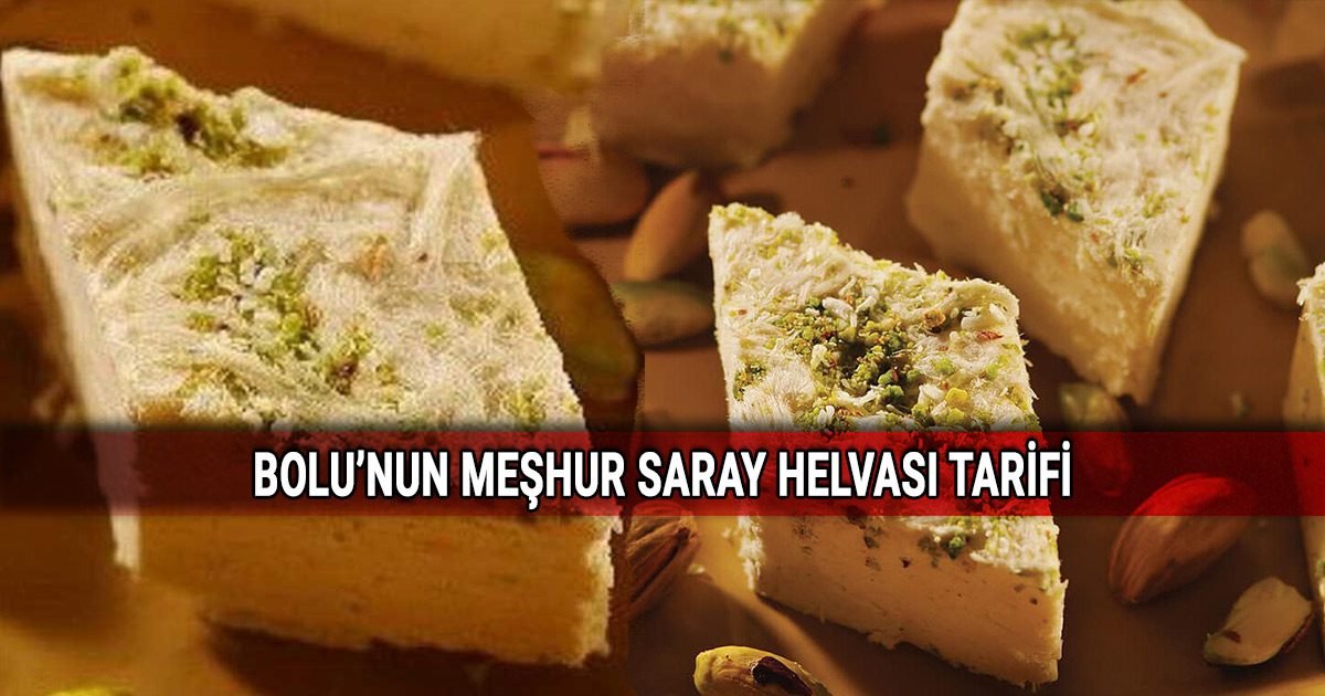 Bolu'nun meşhur saray helvası işte böyle yapılır - Evde saray helvası yapımı