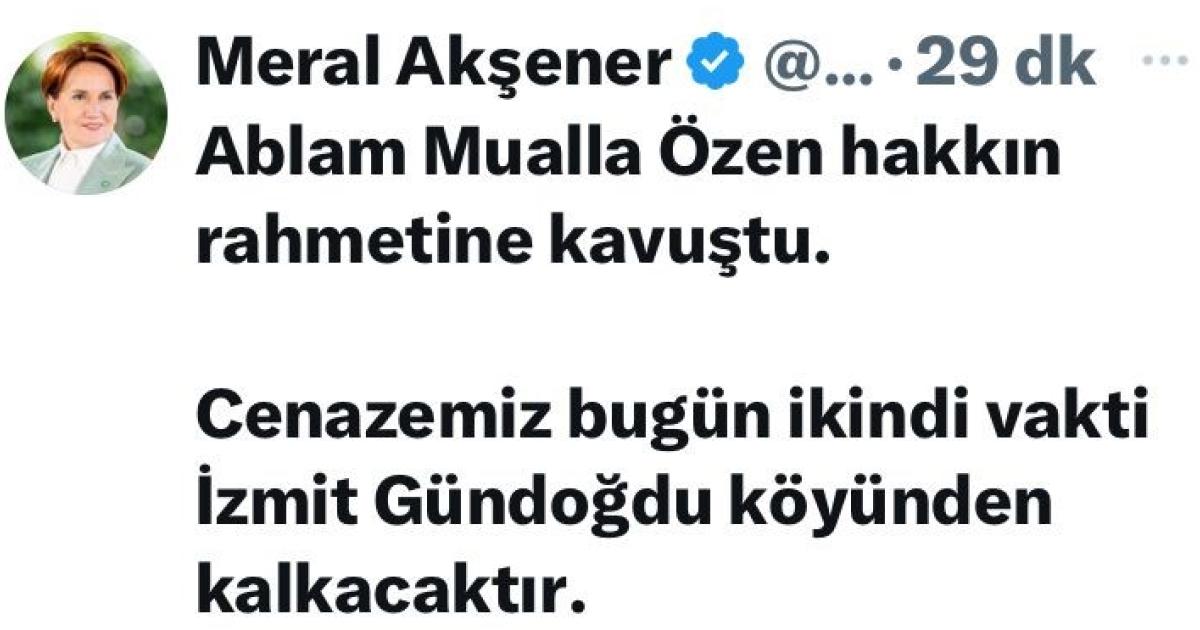 meral aksenerin aci gunu cenaze icin kocaeliye geliyor i6t3V3US.jpg