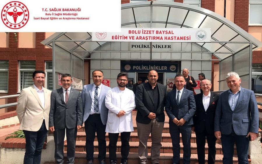 Bolu'da Hastaneye Binlerce Liralık Cihazları Bağışladılar