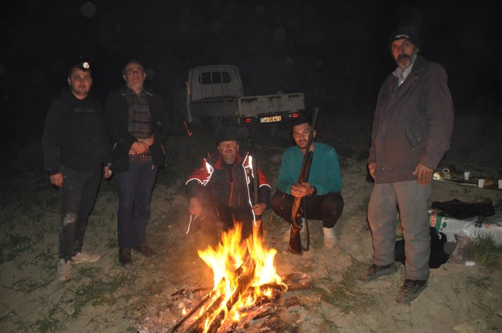 Bolu'da Yaban Canavarlarına Karşı Silahlı Nöbet Tutuyorlar