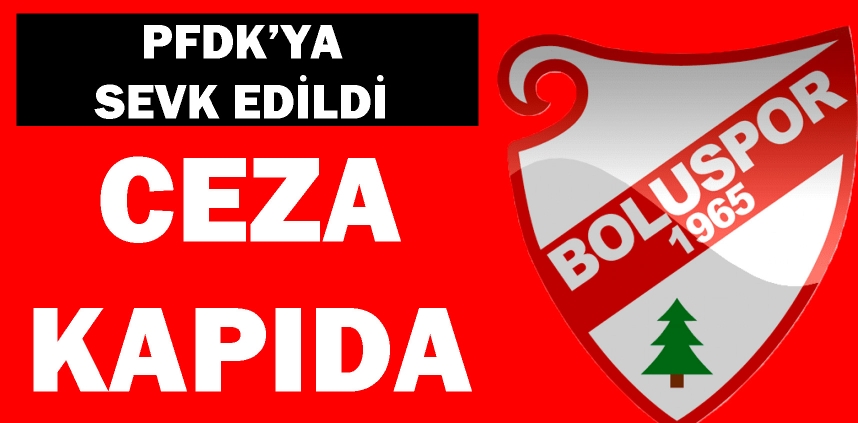 Boluspor PFDK Ceza