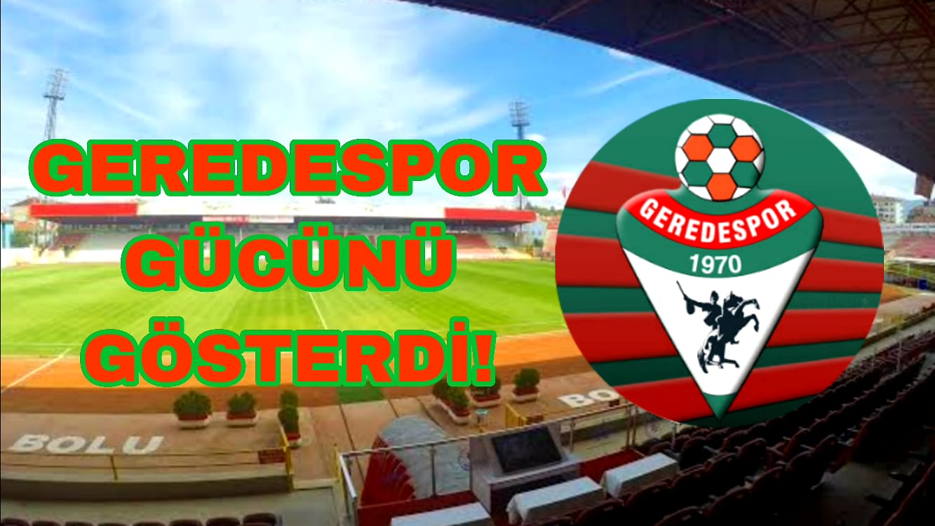 Geredespor Aladağspor 1