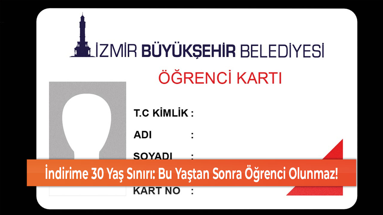 İndirime 30 Yaş Sınırı Bu Yaştan Sonra Öğrenci Olunmaz