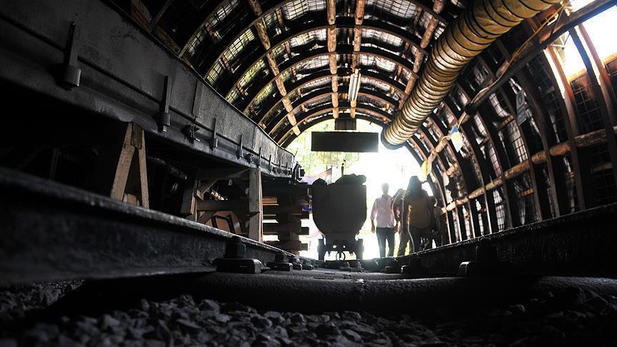 Maden Kazı Değerli Hazine Kömür Yeraltı