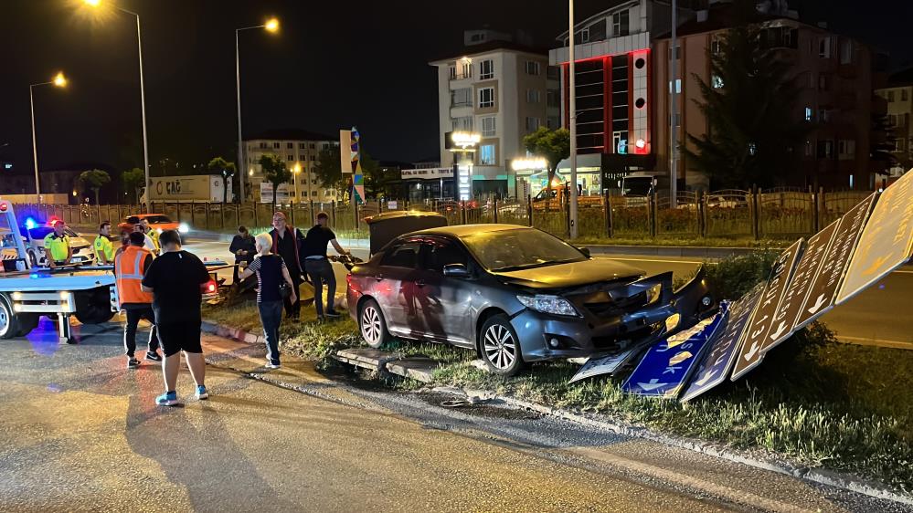 Bolu'da Direksiyon Başında Fenalaştı