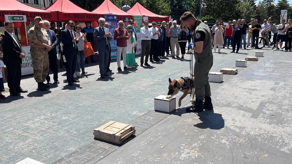 Hassas burunlu Hera hünerlerini sergiledi