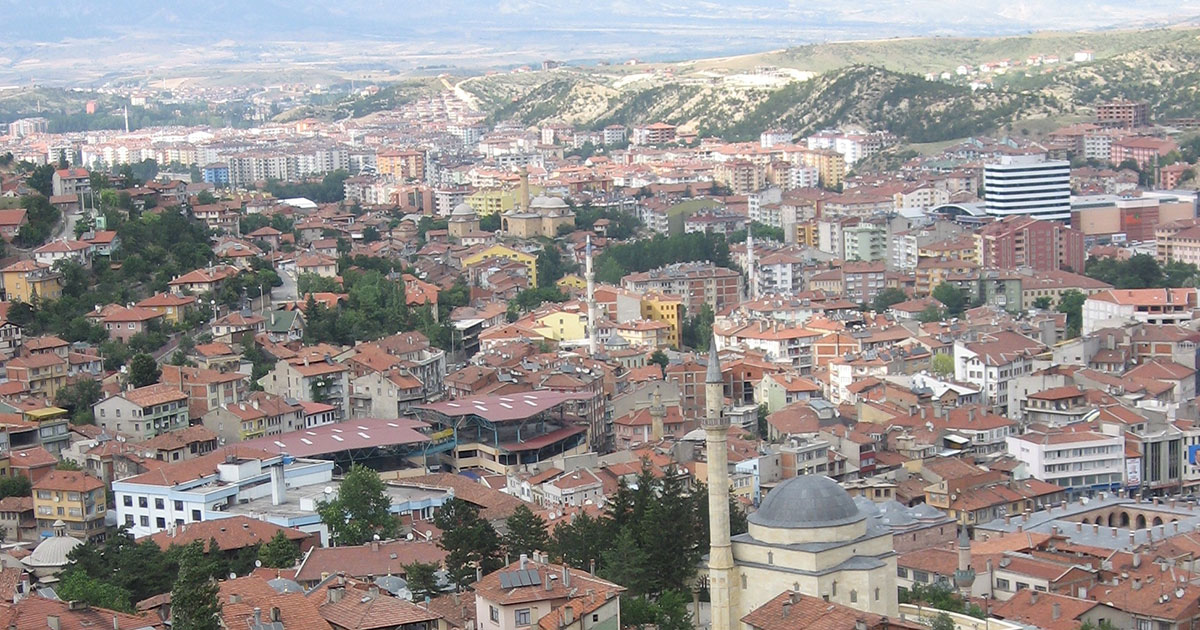 Kastamonu'nun Genel Görünümü