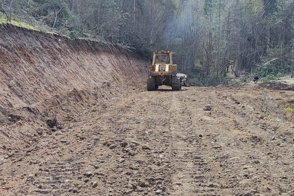 Boluda 12 kilometrelik orman yolu acildi 2