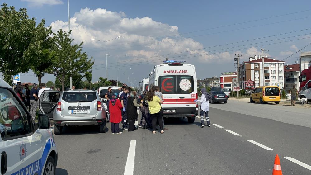 Bolu'da Düğün Konvoyunda Zincirleme Kaza 1