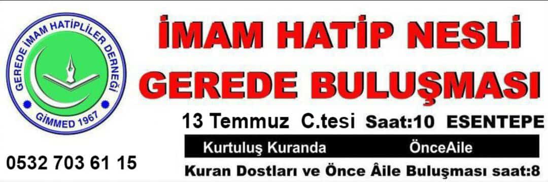 Gerede İmam Hatip Buluşması 2024