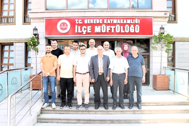 İlçe Vaizi Taşkın ile Vedalaşıldı