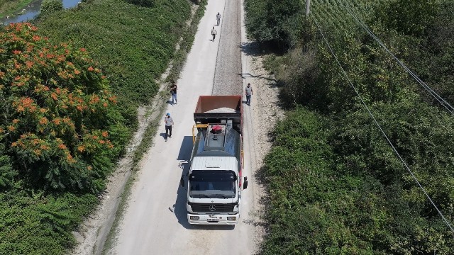 Boluda Asfalt Calismalari Suruyor 2