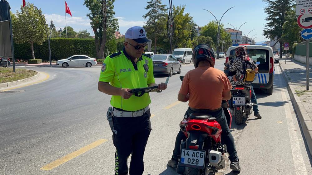 Bolu'da Kuralsız Sürücülere Göz Açtırılmadı 1