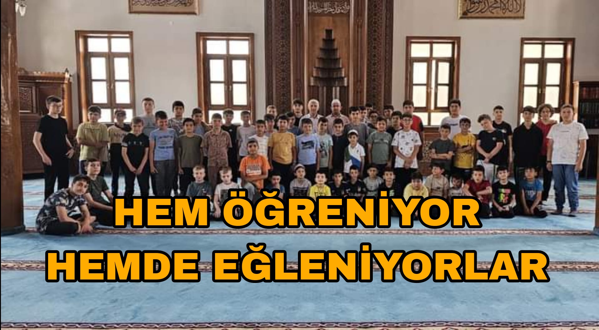 Gerede'de Yaz Kur'an Kursları Sürüyor 1