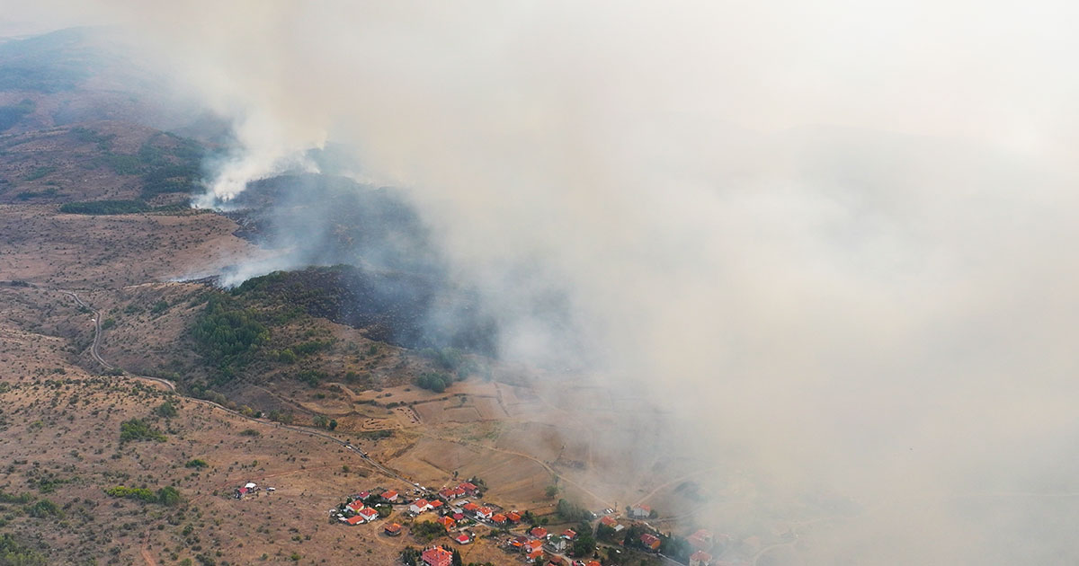 Gerede'nin Bir Köyü Daha Boşaltıldı Orman Yangını Sürüyor 4