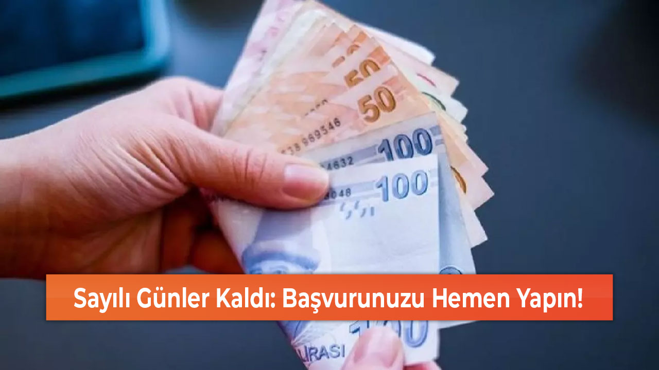 Sayılı Günler Kaldı Başvurunuzu Hemen Yapın