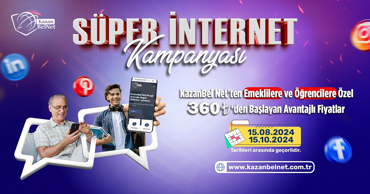 Türkiye'de Bir İlk Ankara'nın İlçesinde Ucuz İnternet Fırsatı - KazanBel Net