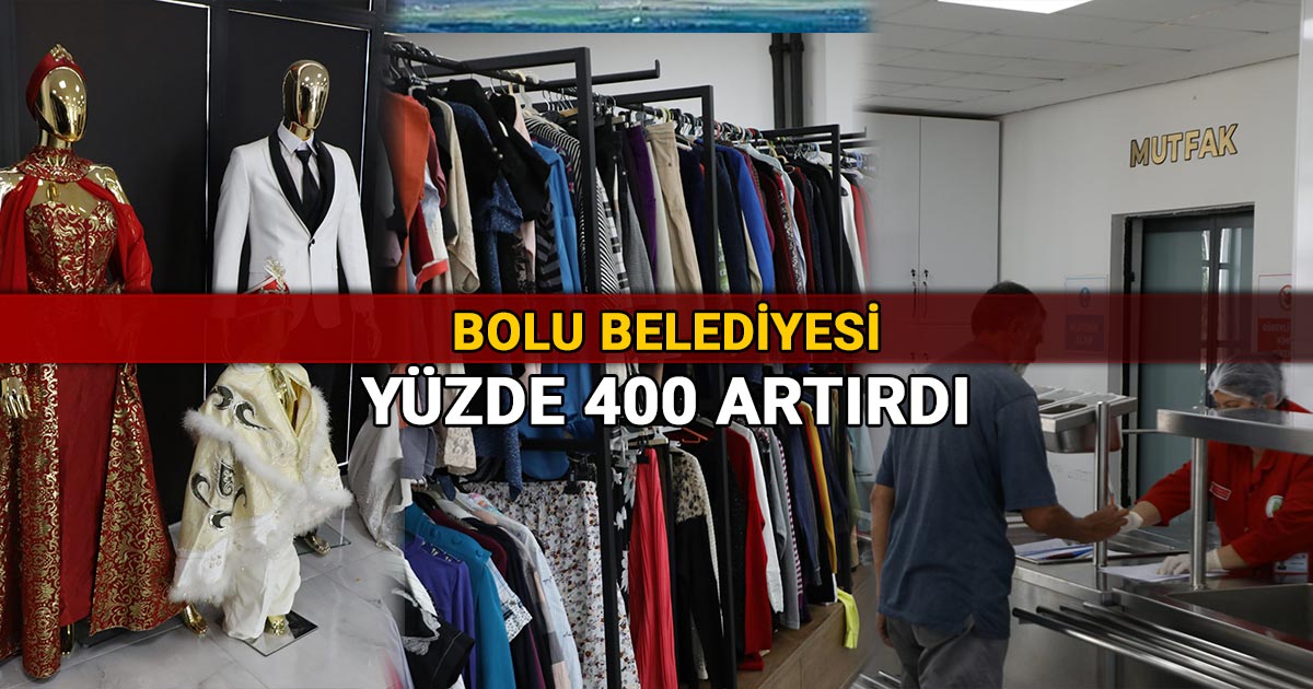 Bolu Belediyesi Yüzde 400 Artırdı