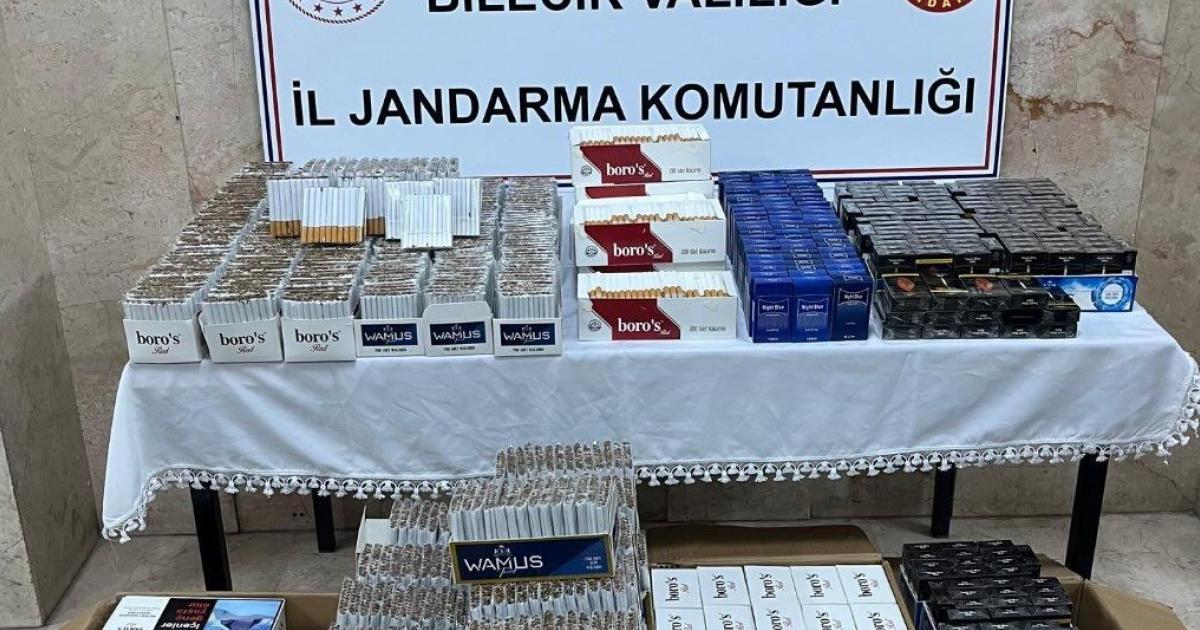 bilecikte on binlerce dolu ve bos makaron ele gecirildi exLMxhiX.jpg