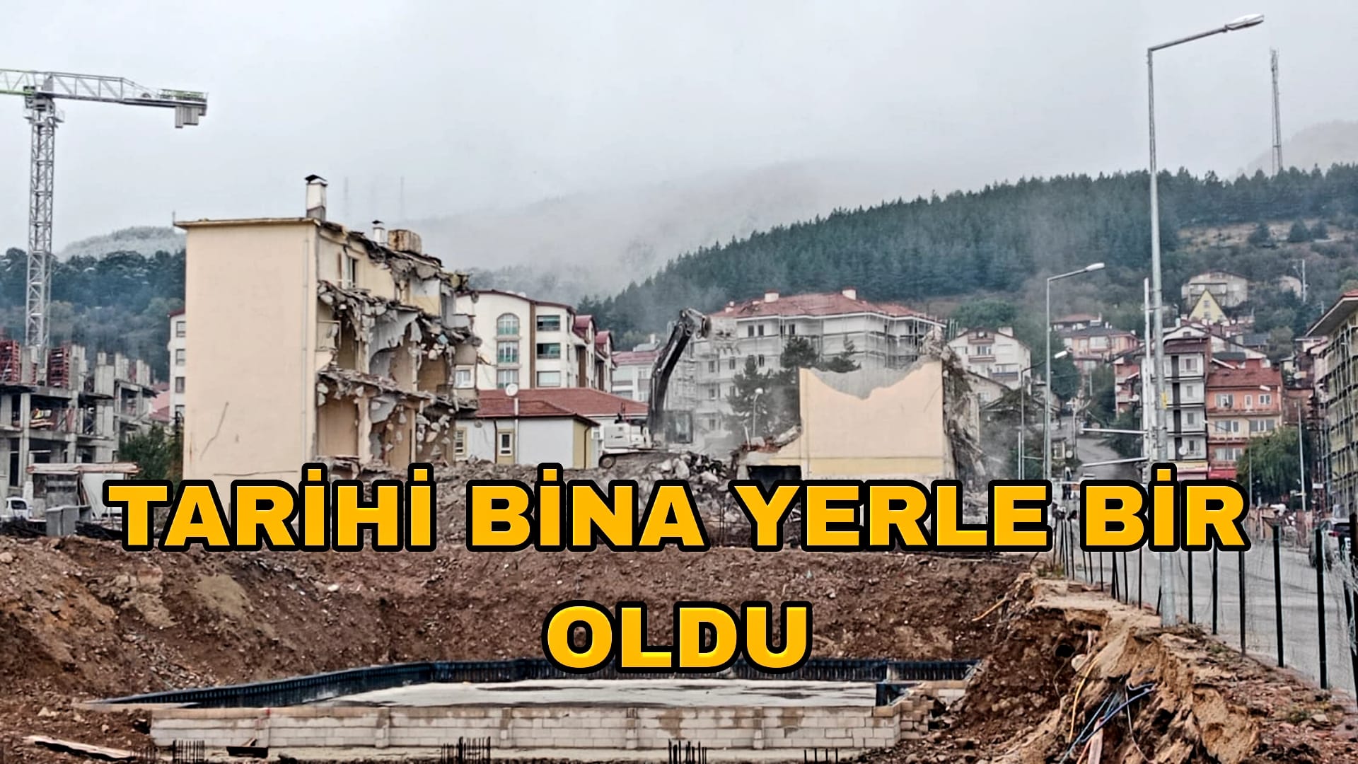 Gerede PTT Yıkım