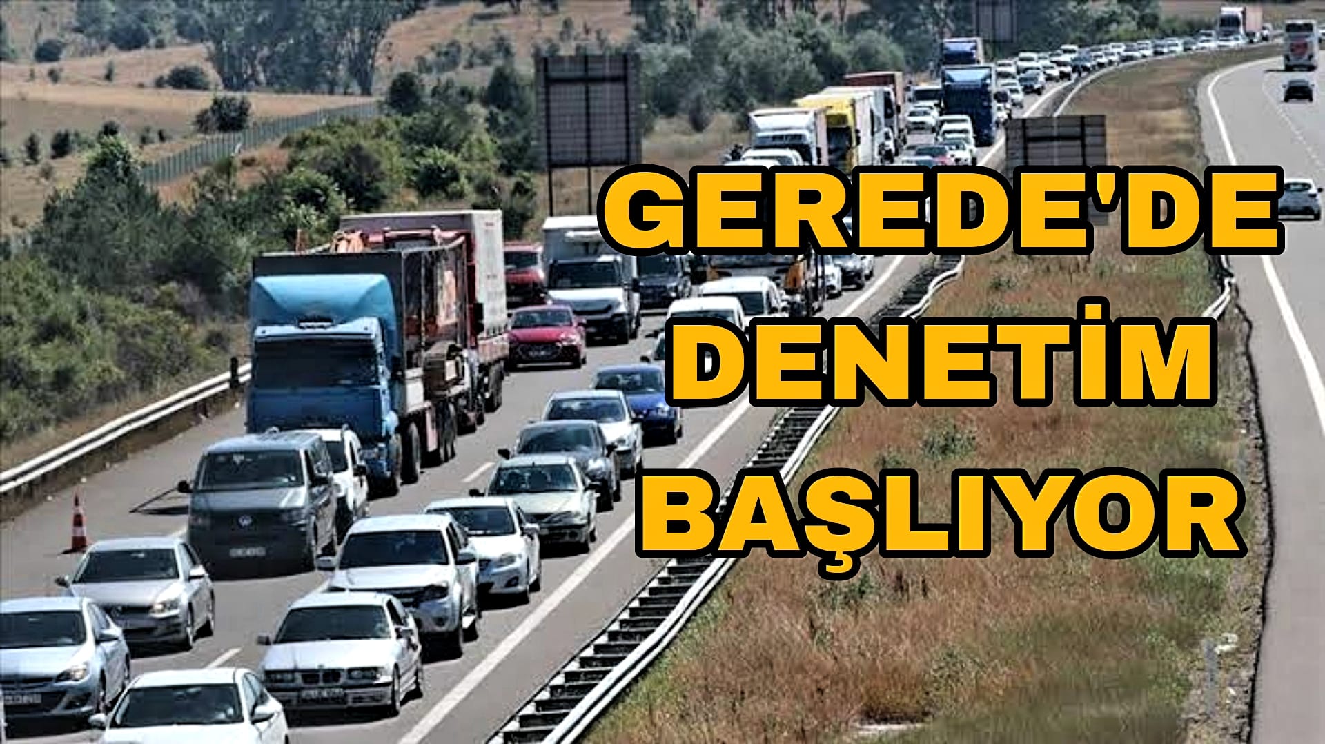 Gerede Yol Denetimi KGYS Hız Araç