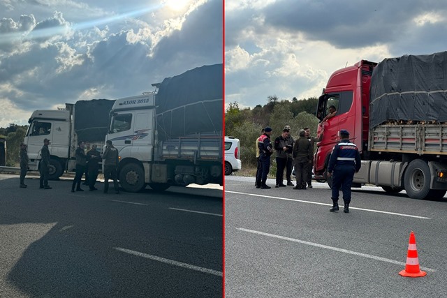 Gerede'de Araçlara Sıkı Denetim 2