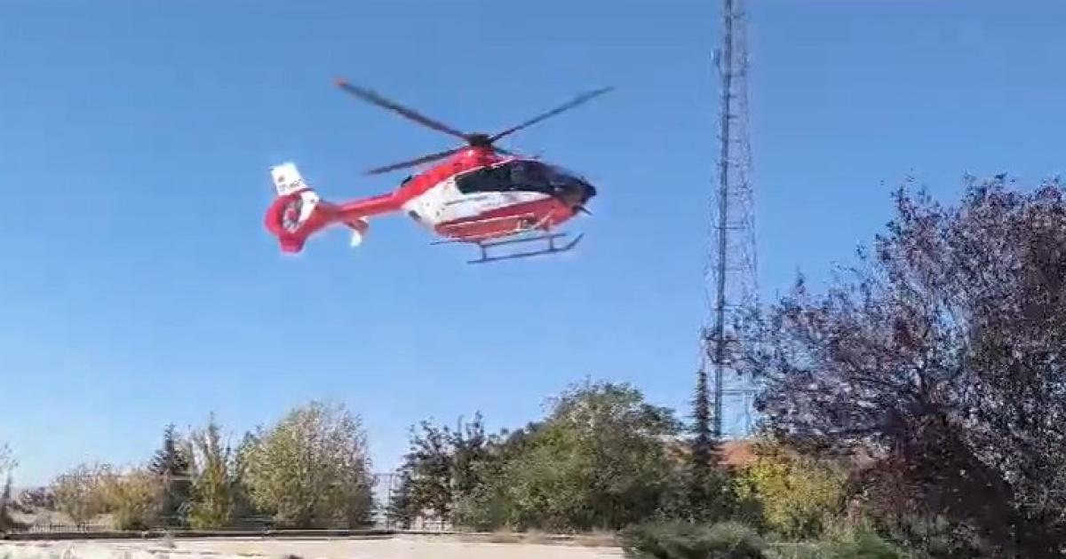 ankara haymanada trafik kazasi ambulans helikopterle sevk edildi 1srC56Uq.jpg