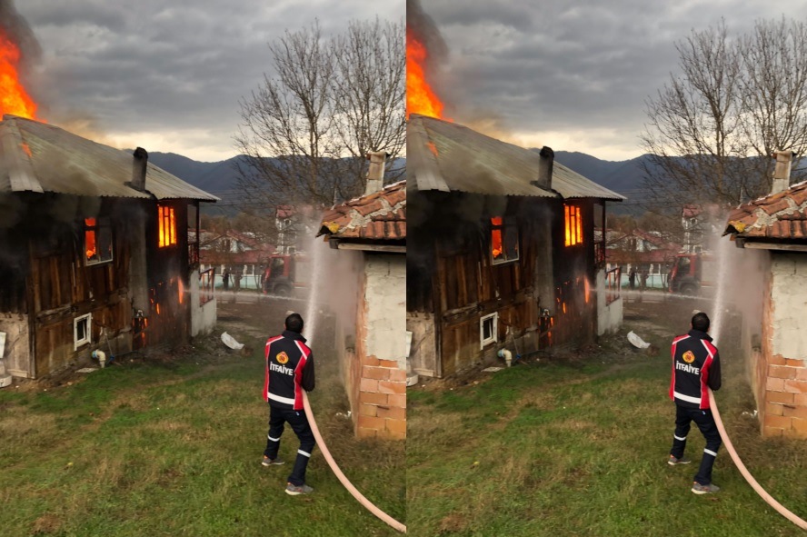 Bolu Mudurnu Yangın