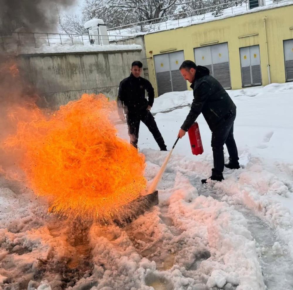 Yangın eğitimleri devam ediyor 2