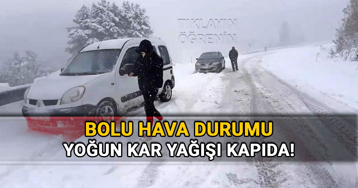 bolu hava durumu