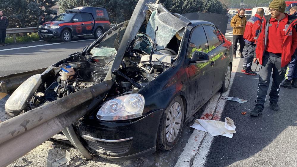 2 Bolu Yolunda Korkunç Kaza Yaralılar Hastaneye Kaldırıldı Ekipler Olay Yerinde