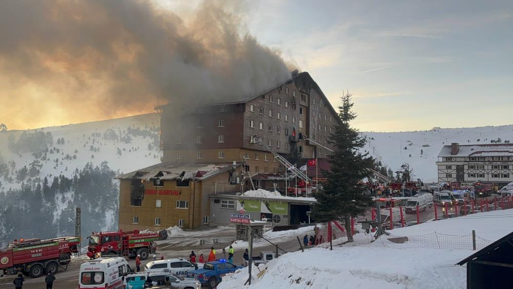 Başkan Özcan, otel yangınındaki son durumu aktardı Bolu Kartalkaya