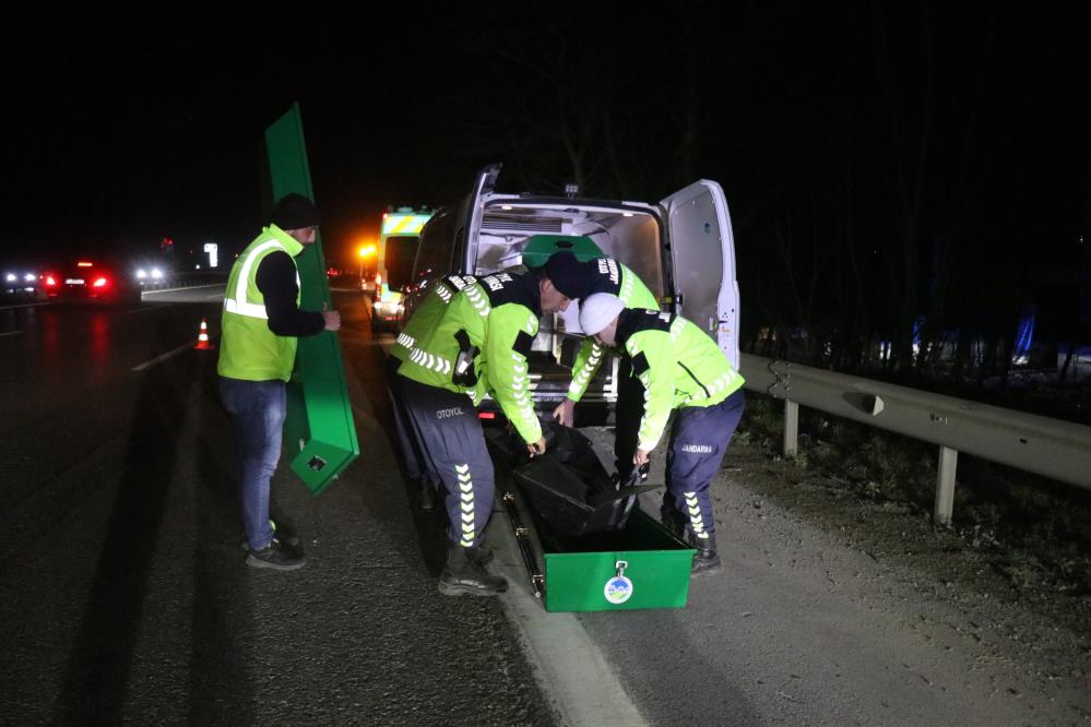 Jandarma sorumluluk bölgesinde 3 günde 7 kaza