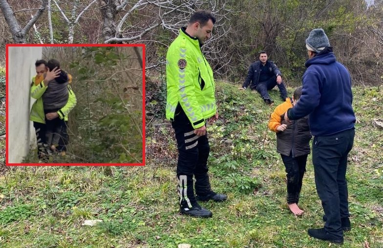 Kastamonu'da kaybolan 8 yaşındaki çocuk polis tarafından bulundu