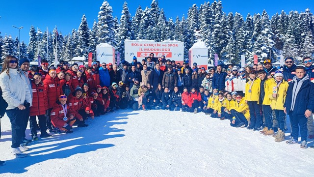 1 Kayaklı Koşu 2. Etap Yarışması Gerede'de Tamamlandı