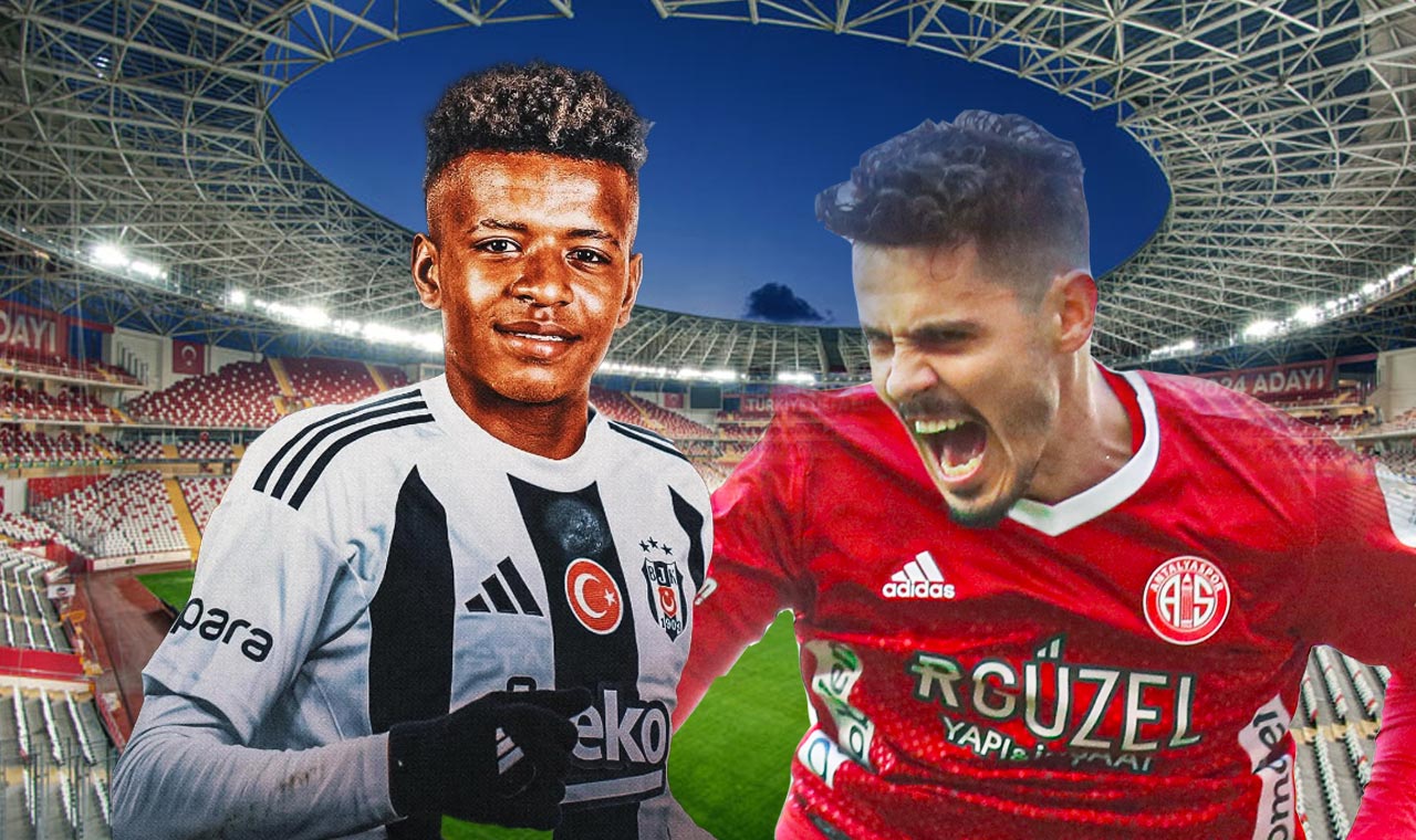 Antalyaspor Beşiktaş Maçı - Ziraat Türkiye Kupası - ZTK - Kenny Arroyo ve Diego Angelo