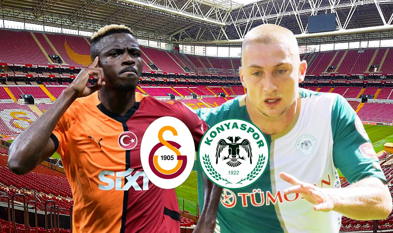 Galatasaray Konyaspor maçı hangi kanalda, ne zaman, saat kaçta, nerede izlenir - Victor Osimhen ve Blaz Kramer - Ziraat Türkiye Kupası - ZTK