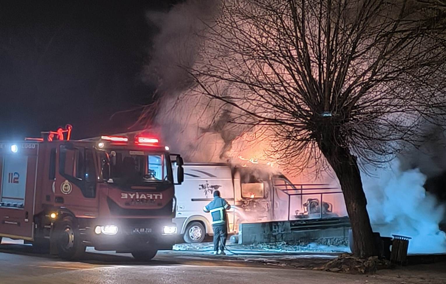 Gerede Sanayi Sitesi'nde Yangın! 1