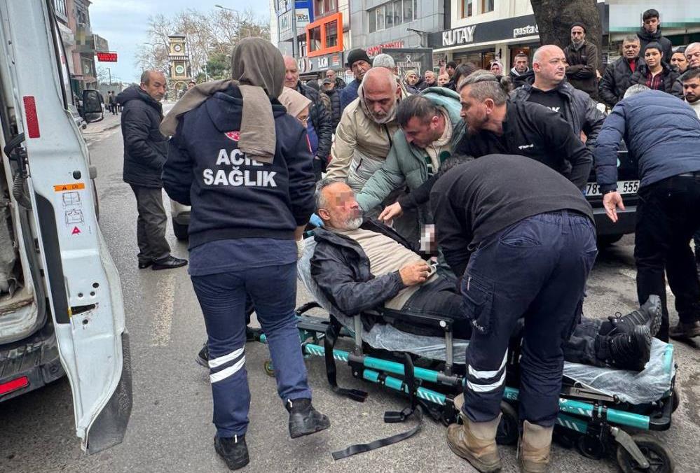 Trafikte yol verme tartışması kavgaya dönüştü