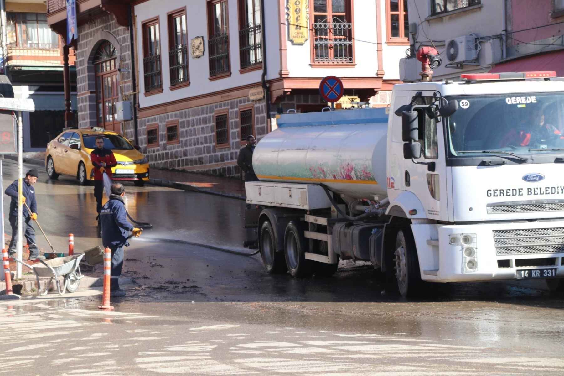 Gerede Belediyesi Temizlik Sokak (1)