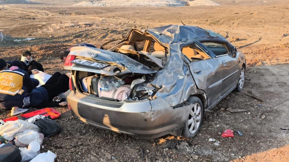 Kastamonu’da otomobil su kanalına uçtu